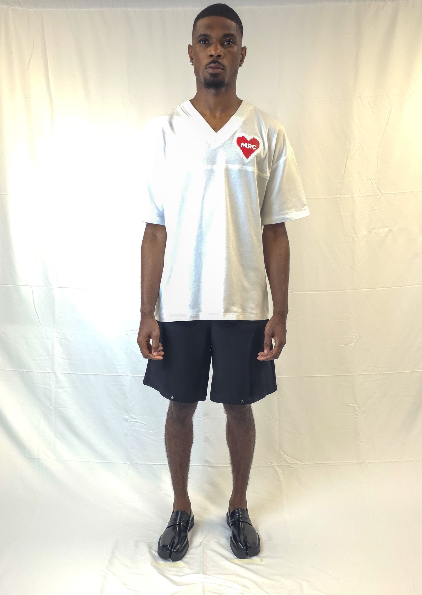 Light Weight White Jersey (Stamped In Love)