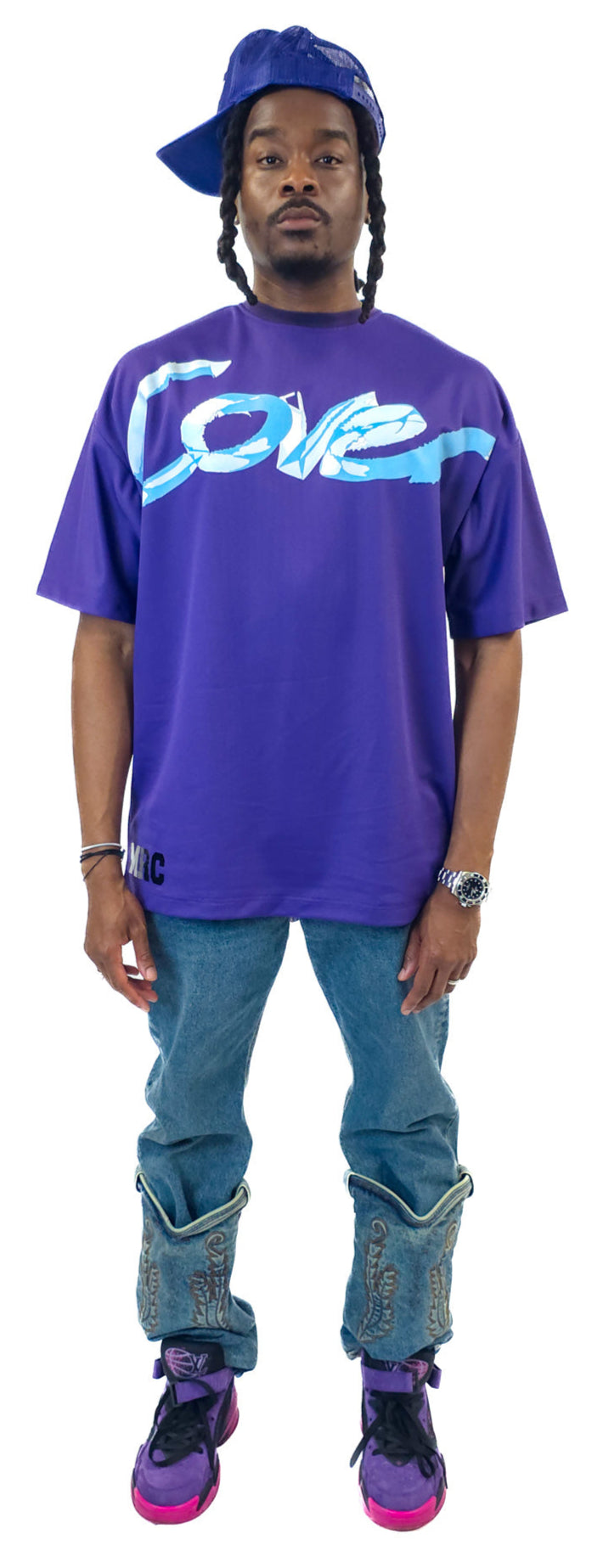 Purple Rain Light Weight Jersey T-Shirt