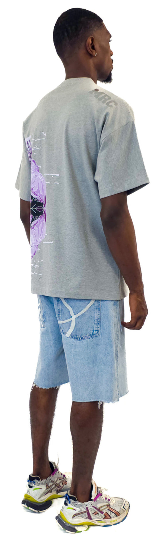 Slick Rick Heavy Weight (Grey) T-Shirt