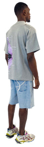 Slick Rick Heavy Weight (Grey) T-Shirt