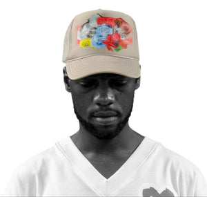 Concrete Roses, Smoke Grey, Trucker Snapback