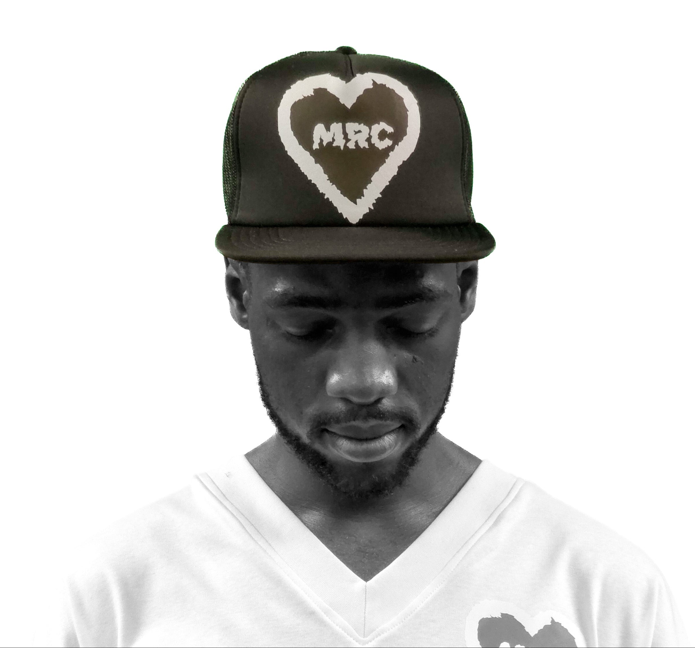 MRC (Stamped In Love, Black) Trucker Snapback