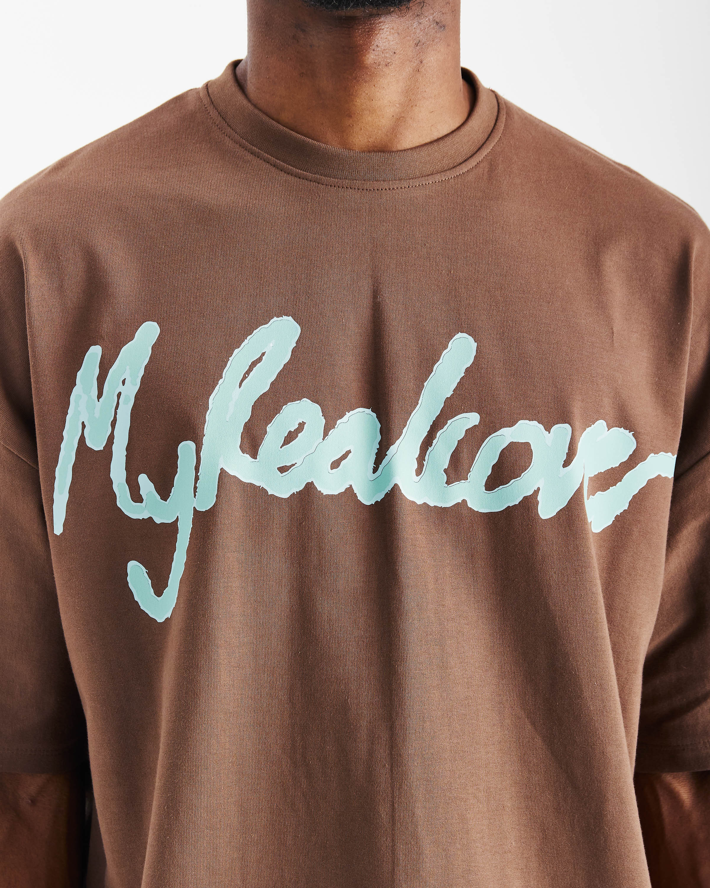 (FLORAL DISTORTION) MYREALCOVER SIGNATURE T-SHIRT