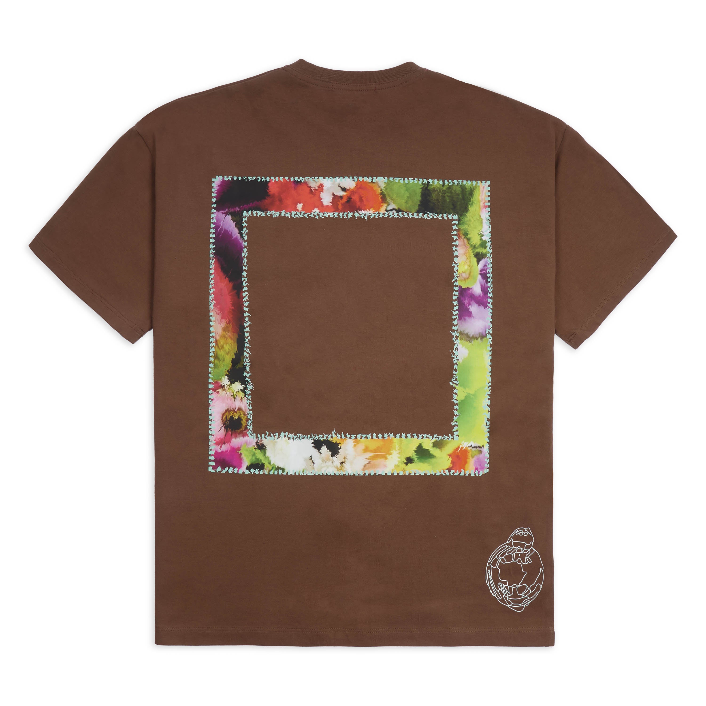 (FLORAL DISTORTION) MYREALCOVER SIGNATURE T-SHIRT