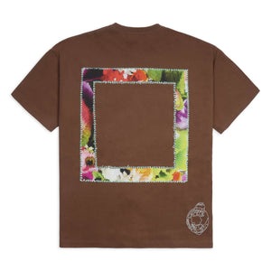 (FLORAL DISTORTION) MYREALCOVER SIGNATURE T-SHIRT