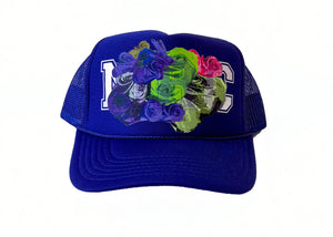 Concrete Roses, Purple, Trucker Snapback