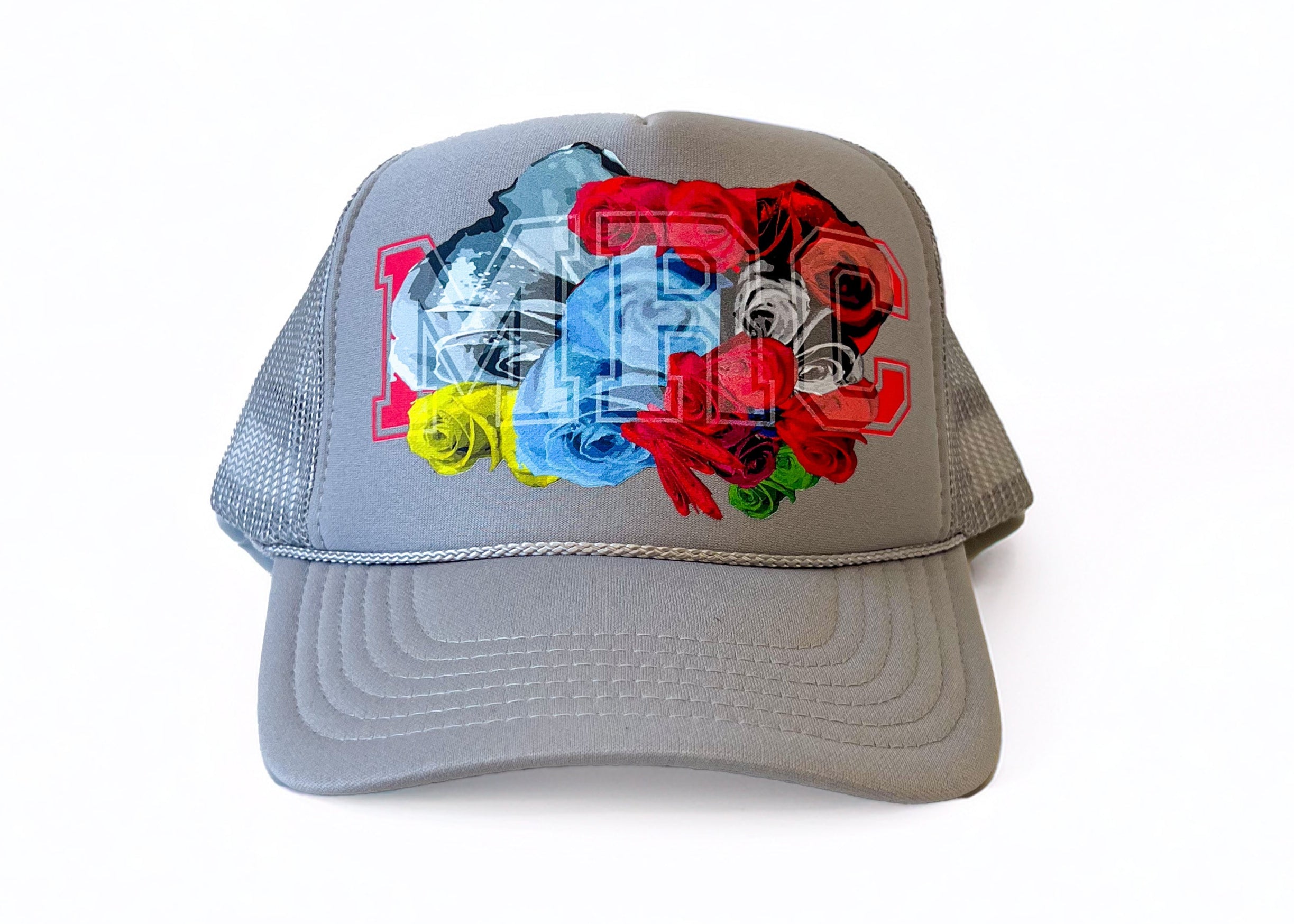 Concrete Roses, Smoke Grey, Trucker Snapback