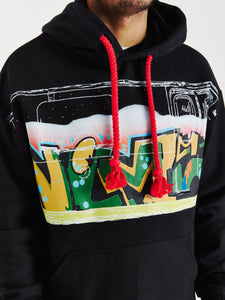 RAILWAY SUBWAY LOVE HOODIE