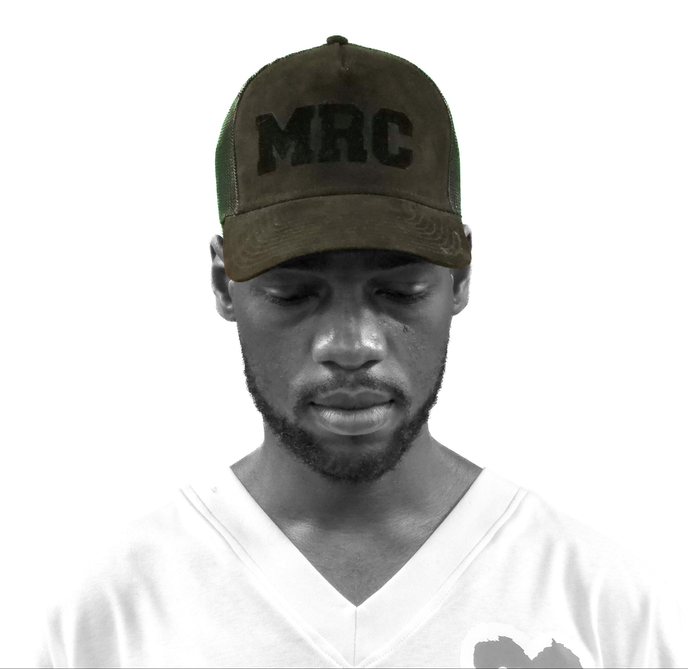 MRC Suede, Black Out, Trucker Snapback